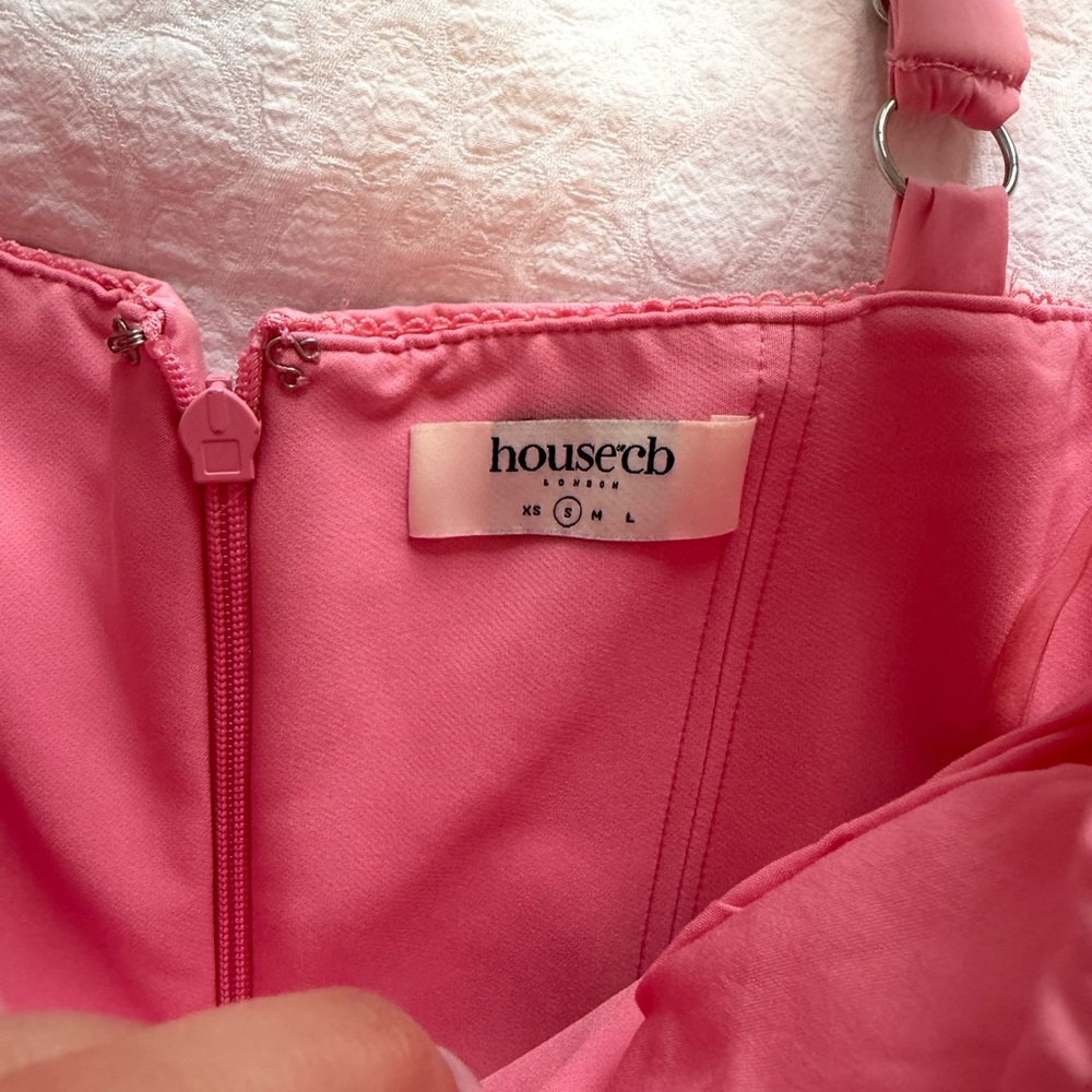 House of CB Vibrant Pink Corset Dress - Picture 3 of 3